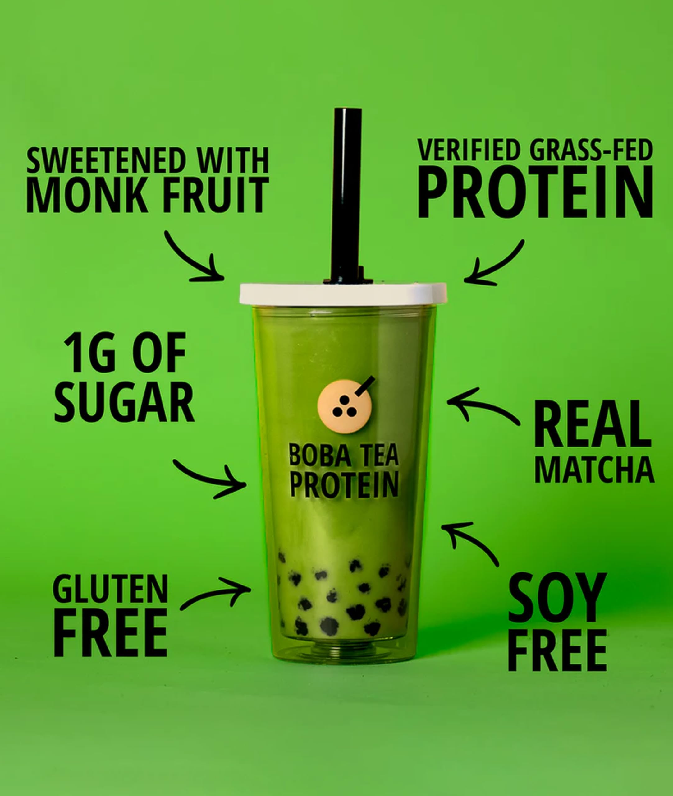 Close-up of ingredients panel emphasizing gluten-free and lactose-free formula.