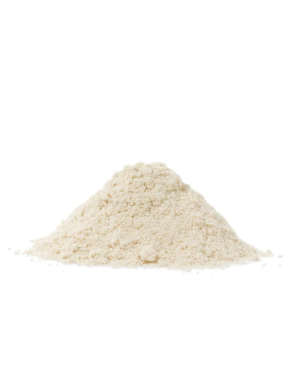 Label on Bob's Red Mill whey protein powder bottle indicating all natural formula.
