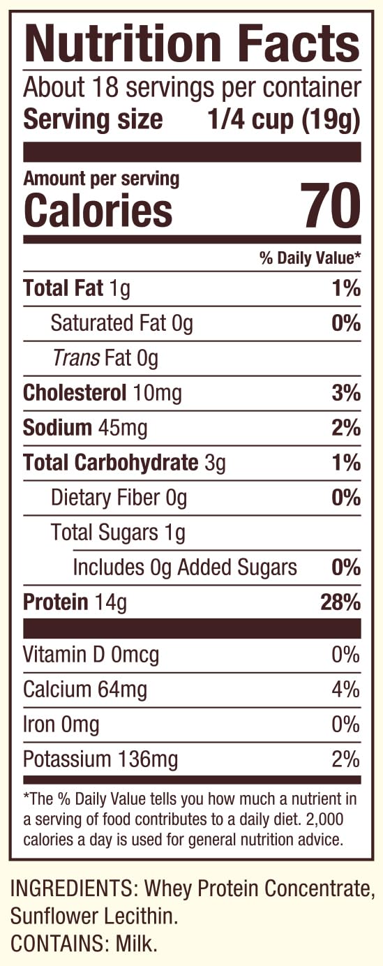 Bob's Red Mill complete protein powder label close-up highlighting natural whey