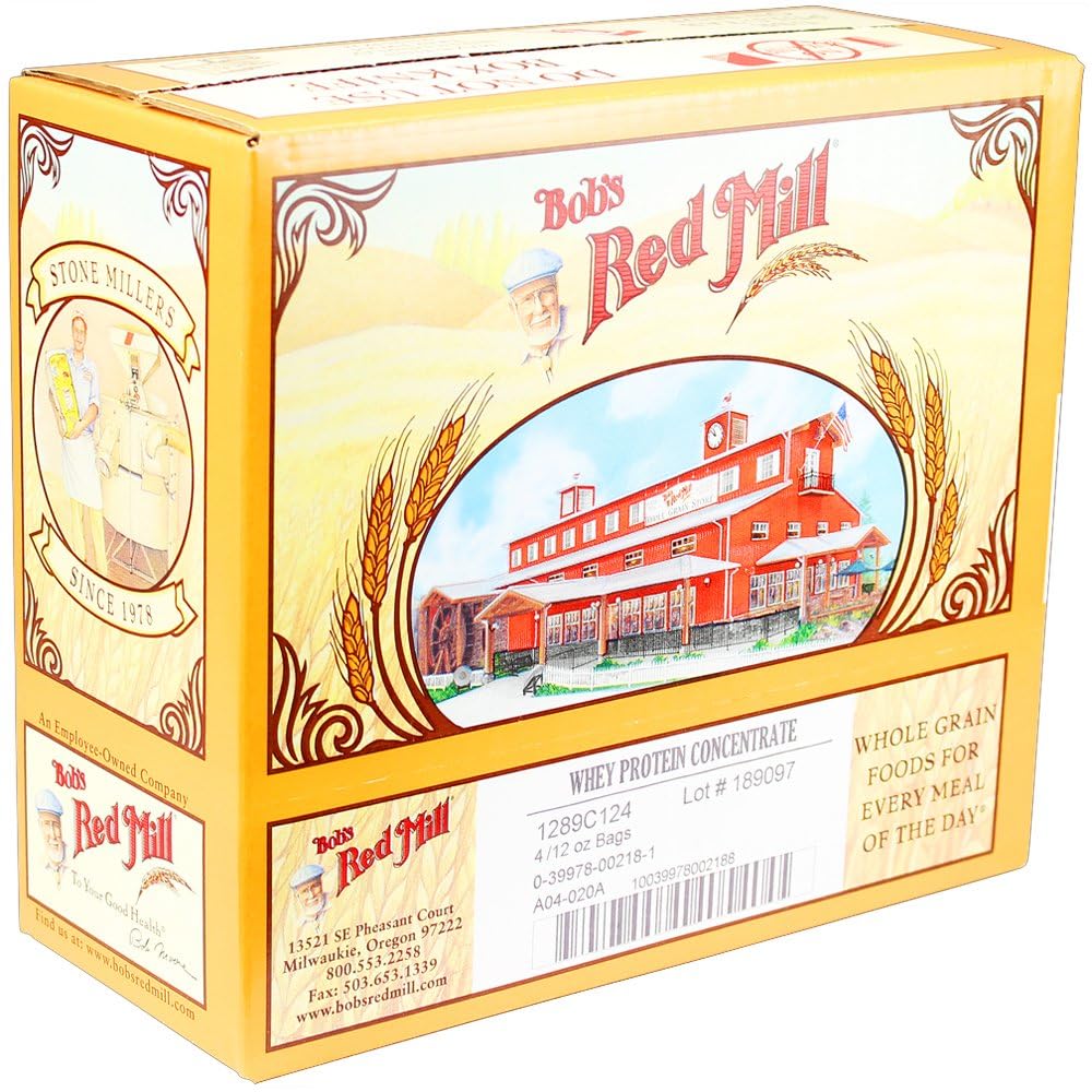 Shaker with a protein beverage featuring Bob's Red Mill