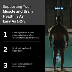 Bod Creatine Gummies serving pouch for convenient workout fueling.