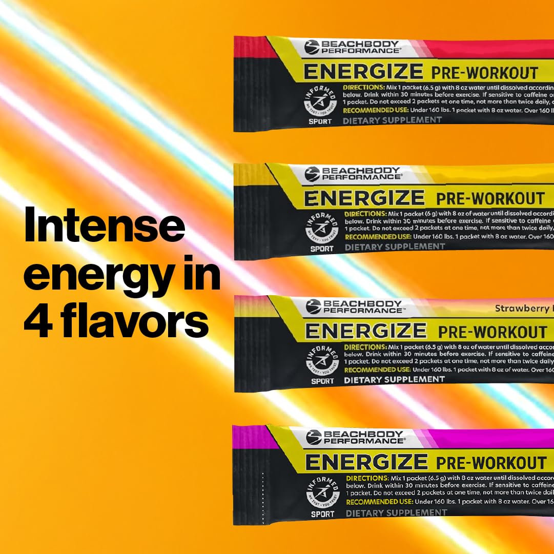 BODi Energize close up shows beta-alanine and quercetin ingredients