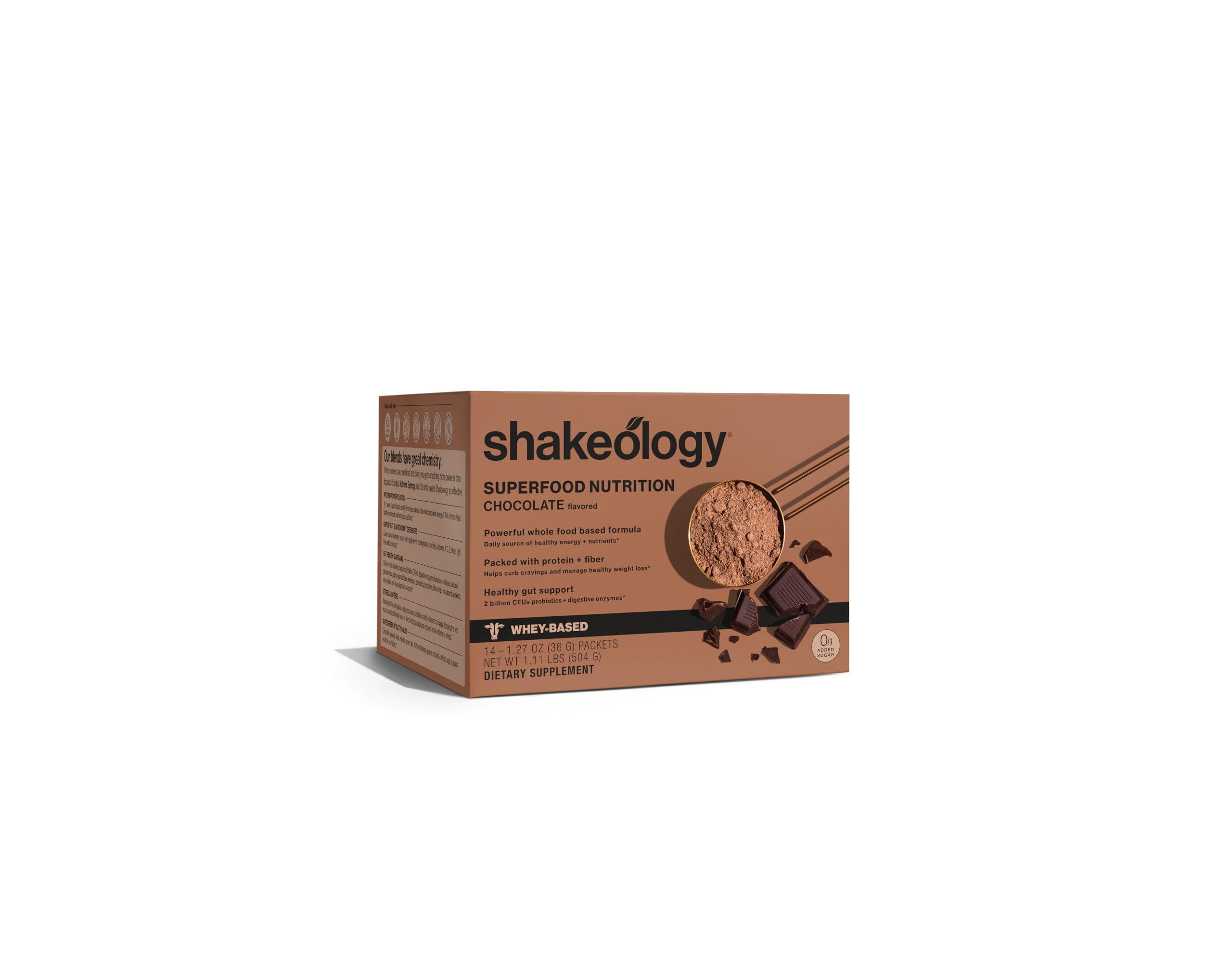BODi Shakeology easy daily routine with single-serve packets