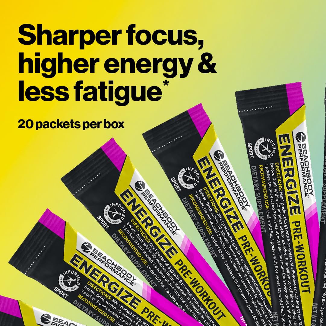 BODi Energize powder dissolving in water for fast, clean energy.
