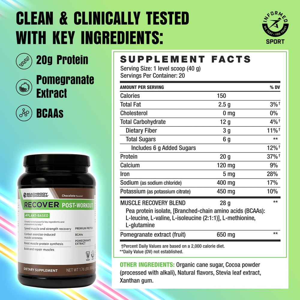 Scoop into shaker shows easy mixing of plant-based protein after training.
