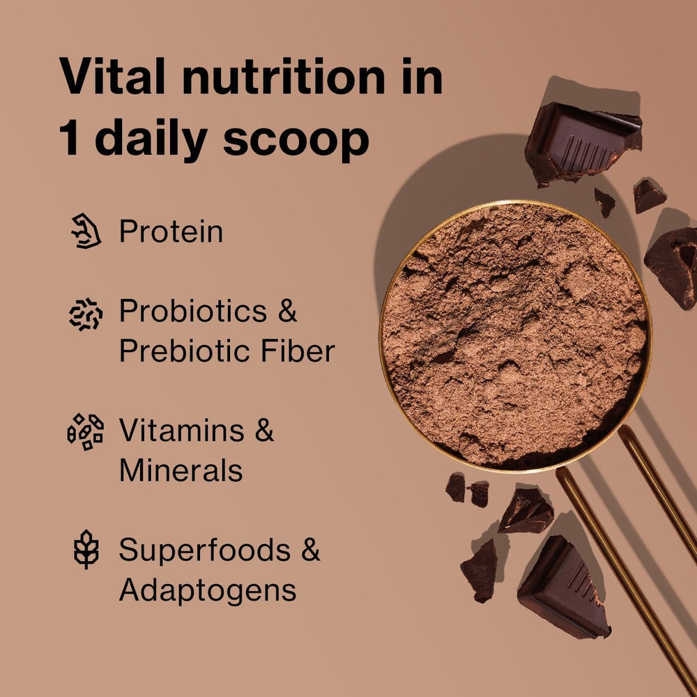 BODi Shakeology Cafe Latte smoothie setup with ice demonstrates cafe-style shake