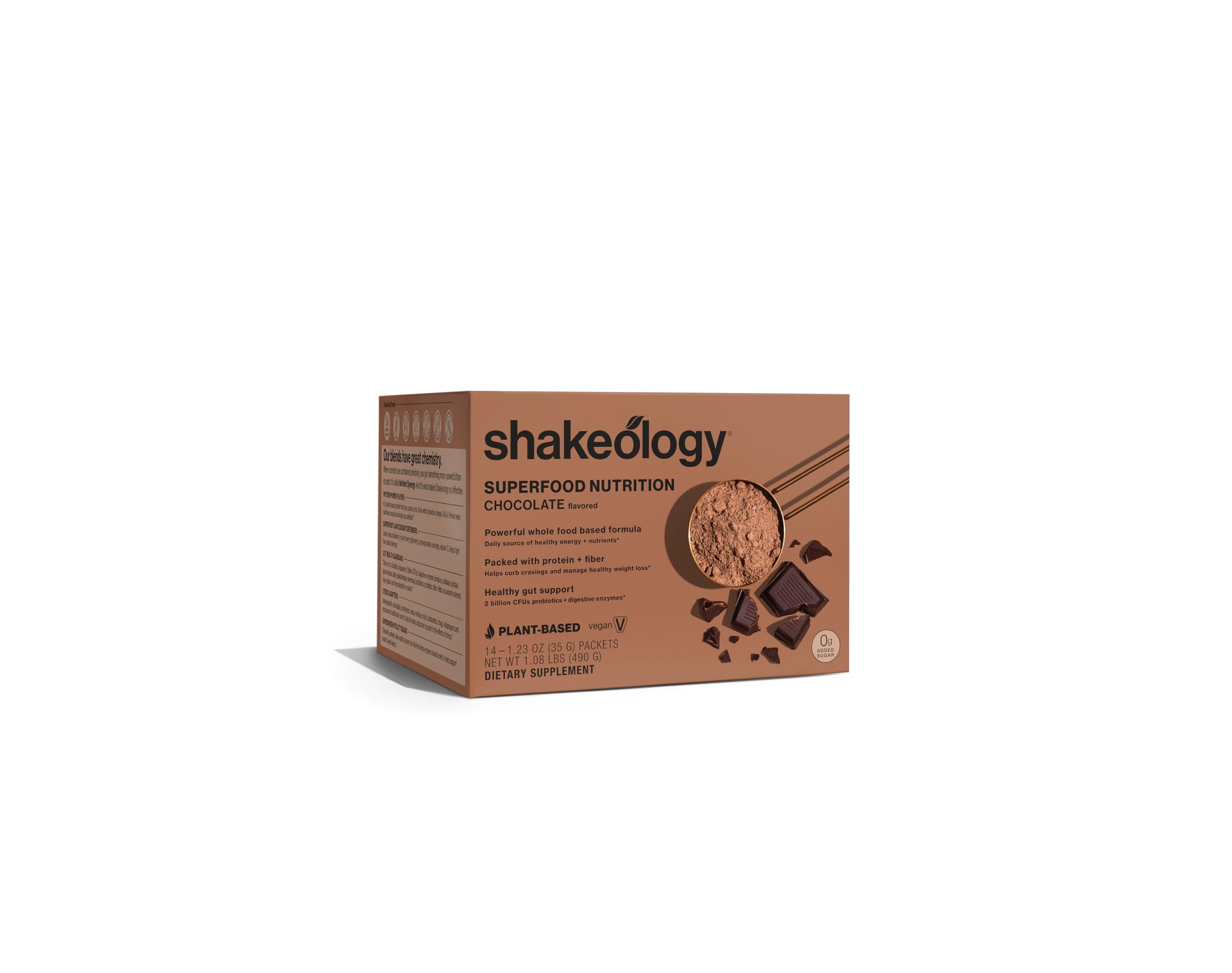 BODi Shakeology Chocolate travel pack for portable nutrition anywhere.