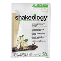BODi Shakeology Vanilla gluten-free label signals clean, gut-friendly ingredients.