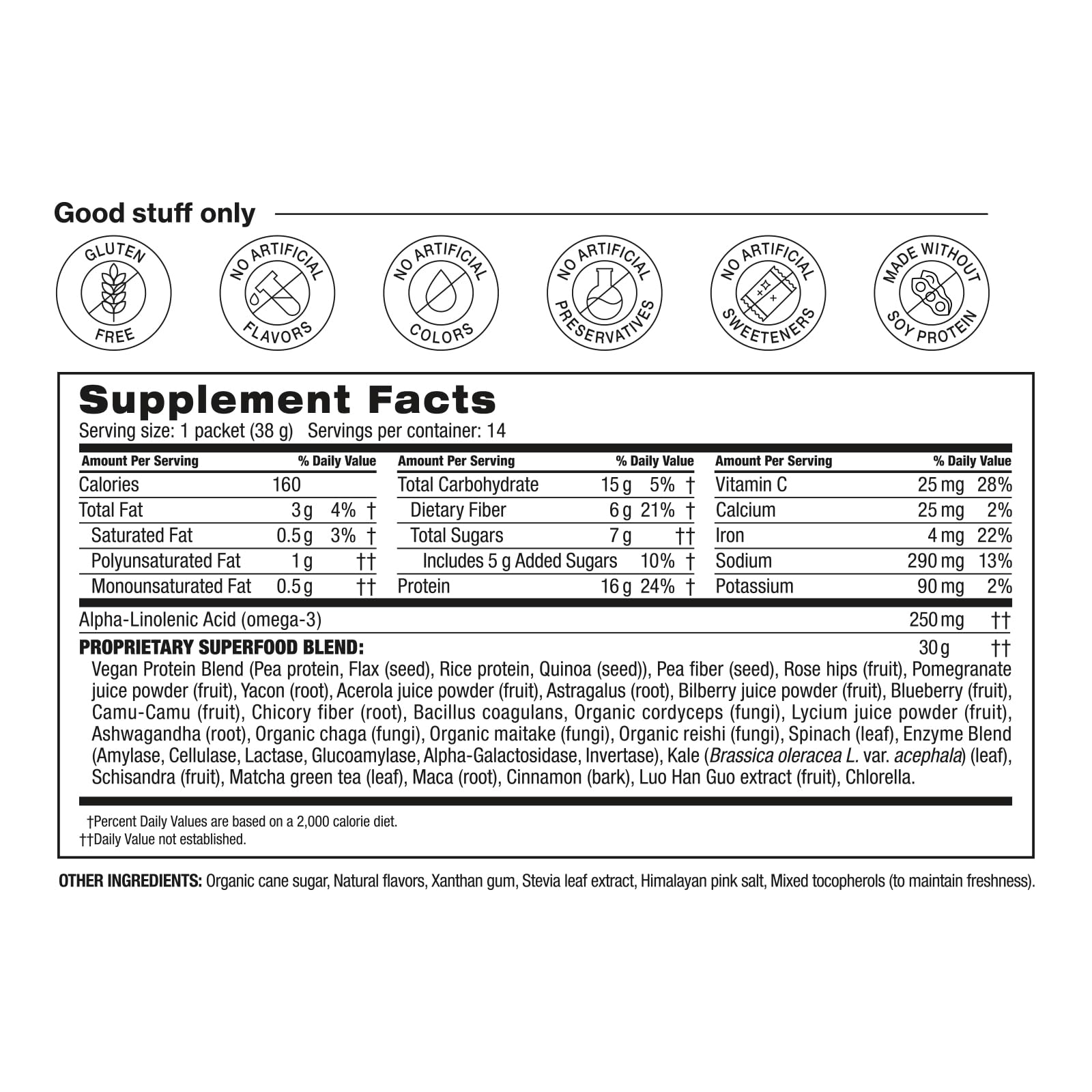 BODi Shakeology vanilla powder close-up showing plant-based protein blend.