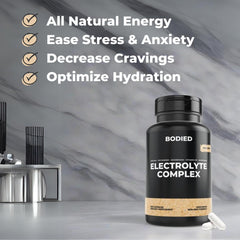 Capsules being used during a workout for quick mineral replenishment.
