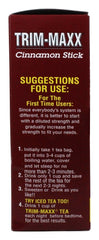 Body Breakthrough Trim-Maxx Cinnamon Tea brew cup releasing warm aroma for unwinding.