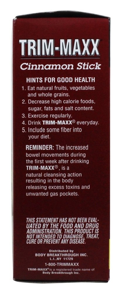 Body Breakthrough Trim-Maxx Cinnamon Tea collection ideal for a gentle daily routine.