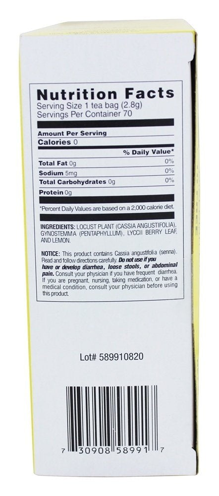 Body Brkthrough Trim-Maxx Lemon Twist package shows easy brewing convenience.