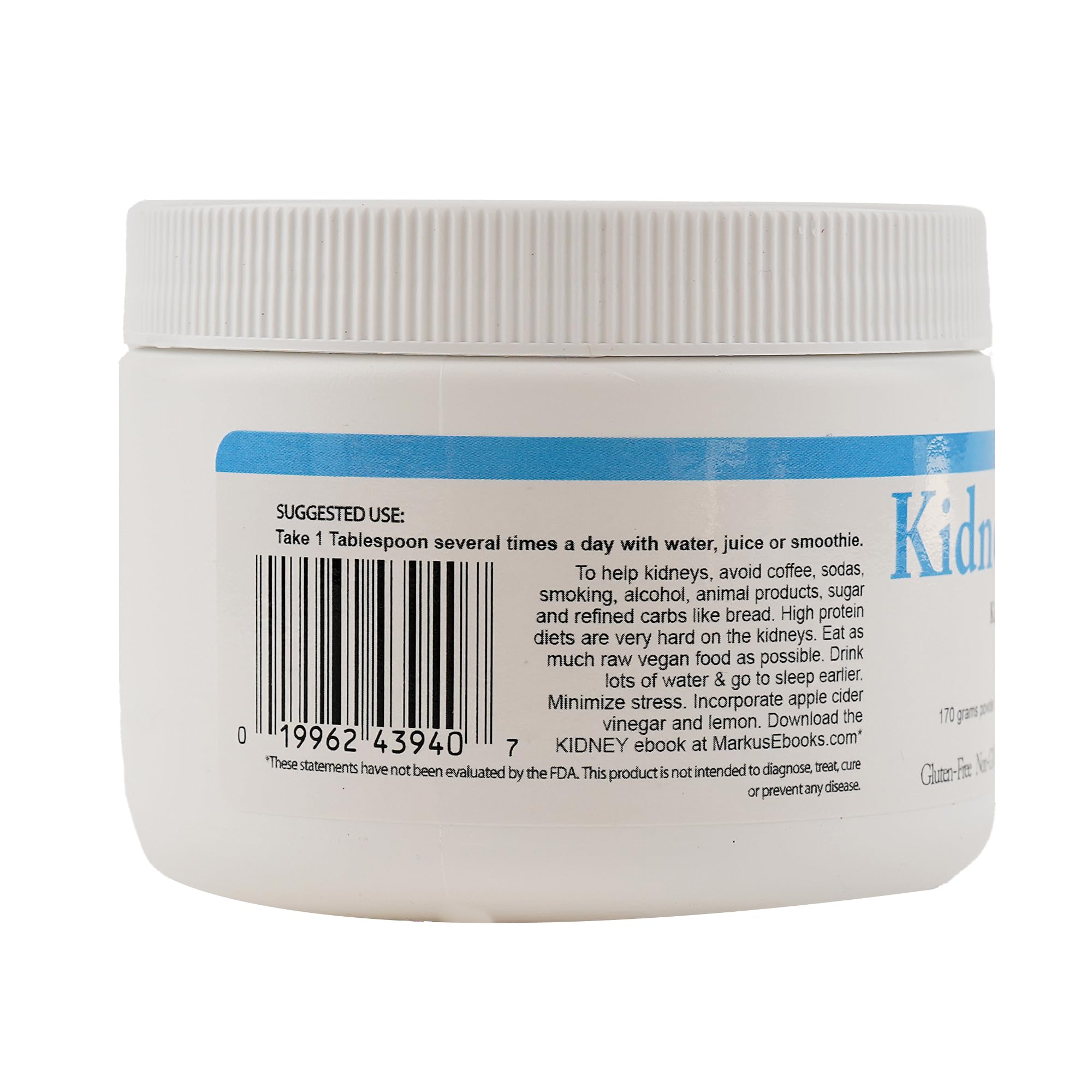 Body Force Kidney Formula pour image illustrating convenient powder mix for daily use.