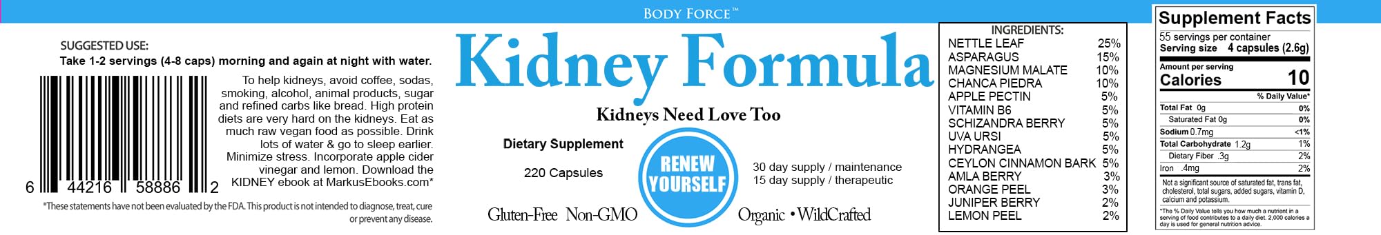 Body Force Kidney Formula usage scene suggesting daily routine and healthy urination habits.