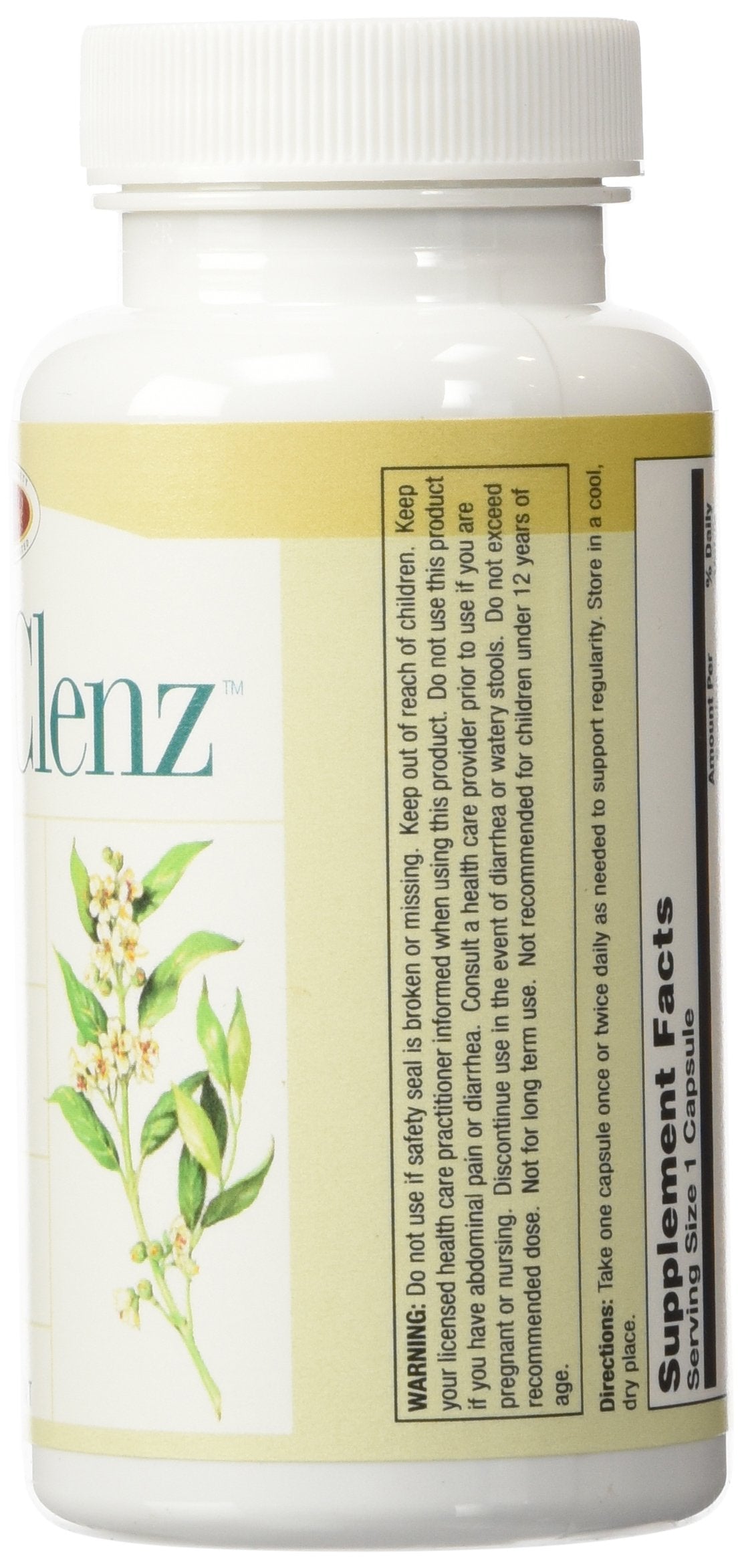 Body Gold Colon Clenz bottle with glass of water suggests daily use