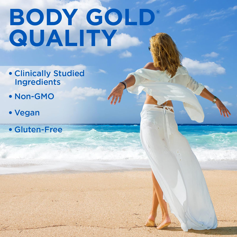Body Gold Discreet Confidence cranberry extract highlights support for urinary comfort