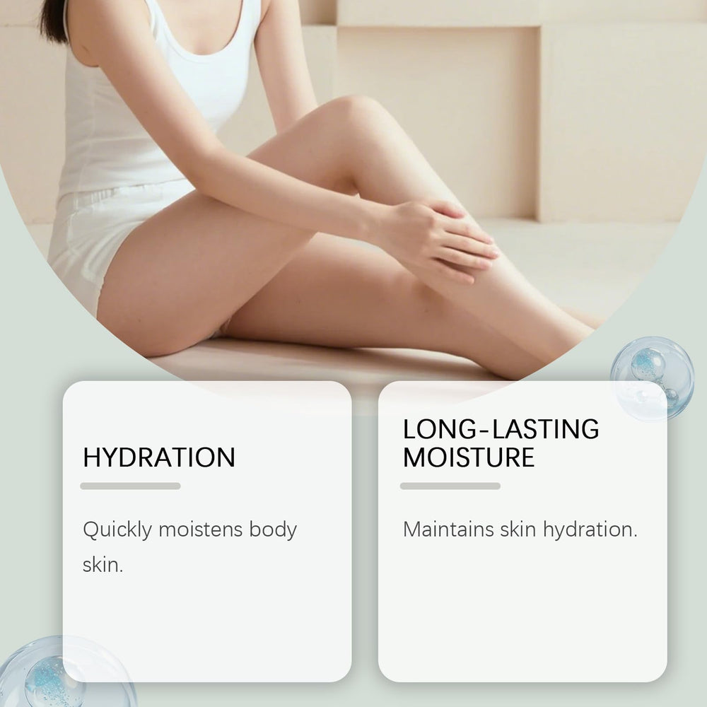 Packaging image emphasizes clean, sensitive-friendly formula suitable for all skin types.