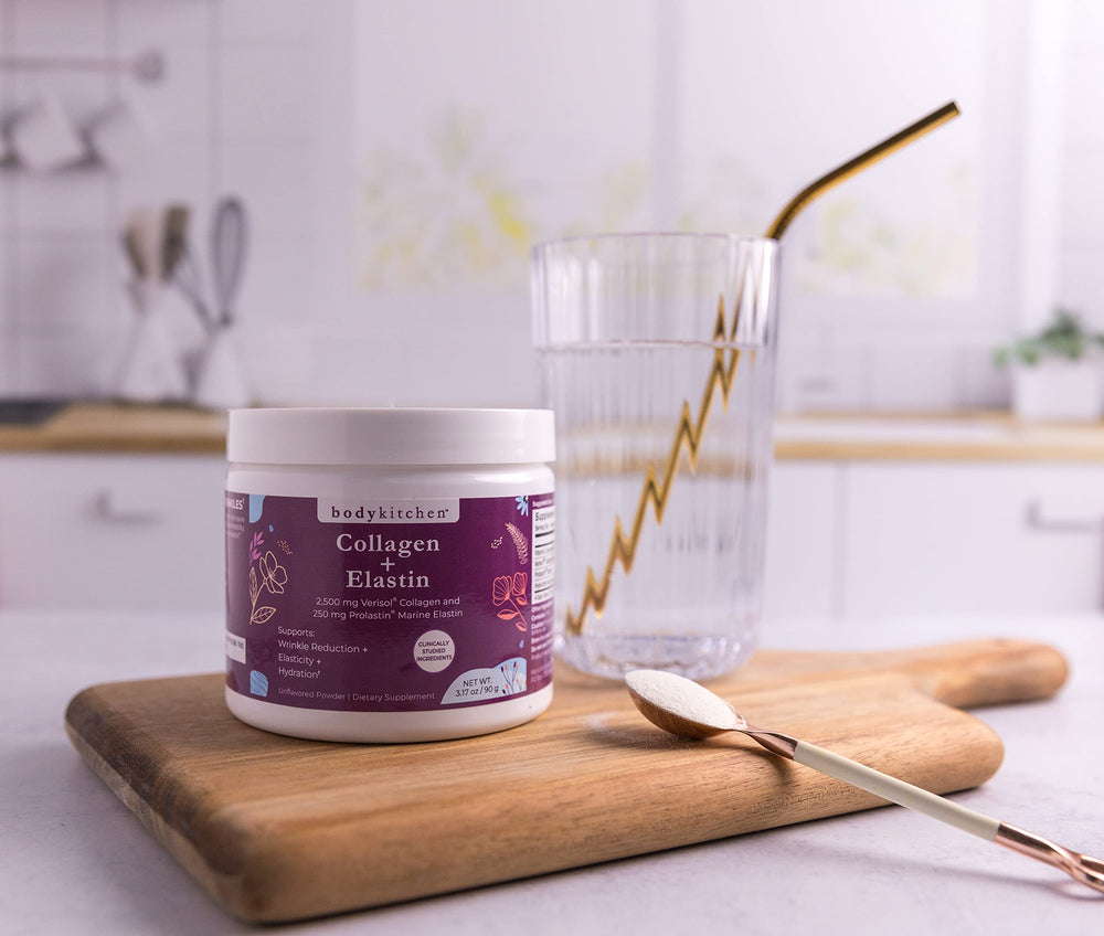 Body Kitchen packaging-label emphasizes clean gluten-free formula for mindful nutrition.