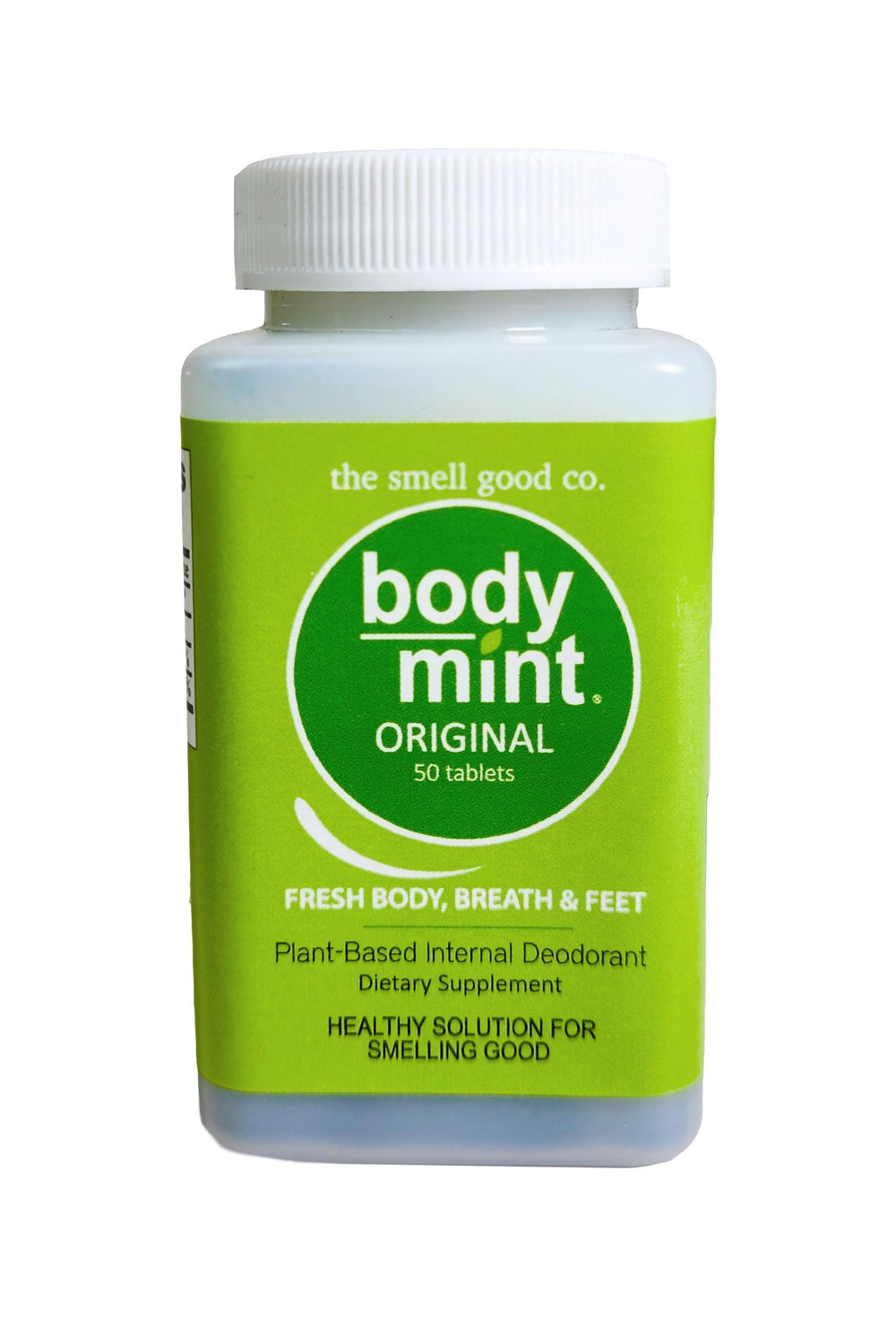 Body Mint Original bottle front view promoting overall freshness and odor control.