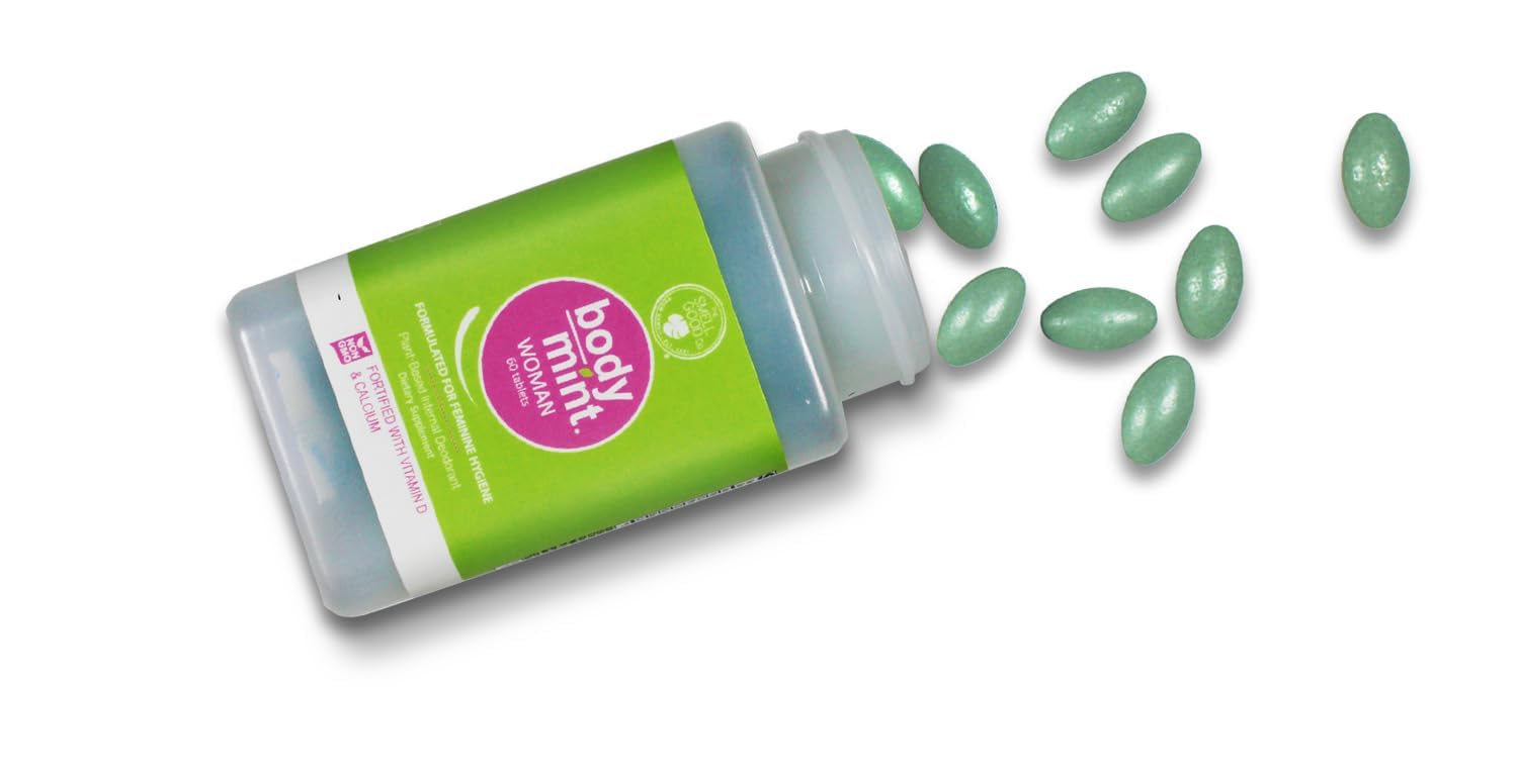 Body Mint Woman fresh moment image conveys confidence and discreet odor management.