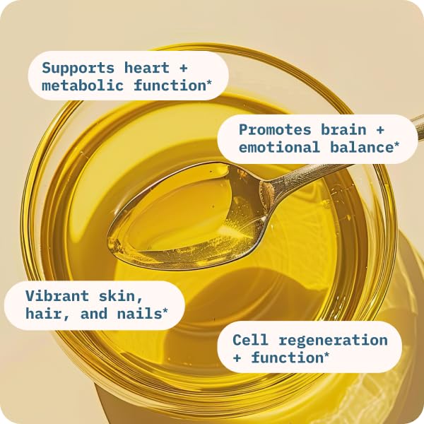 BodyBio Balance Oil ingredient panel shows omega ratio 4 to 1