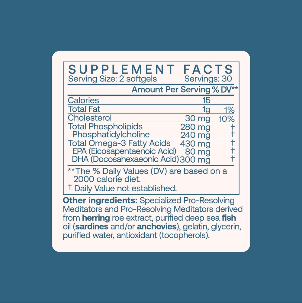 BodyBio Resolvin caviar extract image emphasizing natural whole-food SPM source