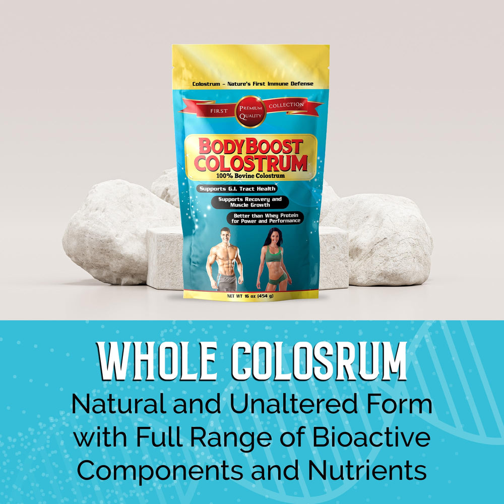 BodyBoost powder in shake shows smooth, mixable texture.