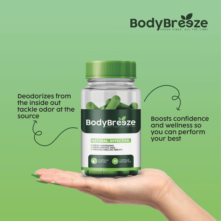 BodyBreeze detox scene suggests internal cleansing and renewed energy.