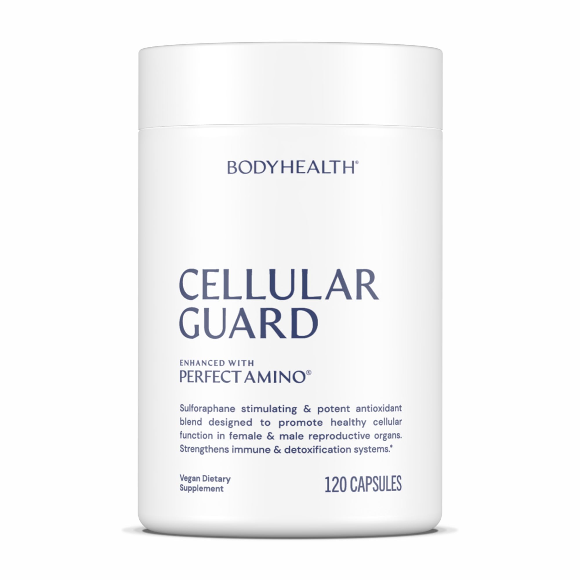 BodyHealth Cellular Guard bottle front showcasing antioxidant support and immune resilience.