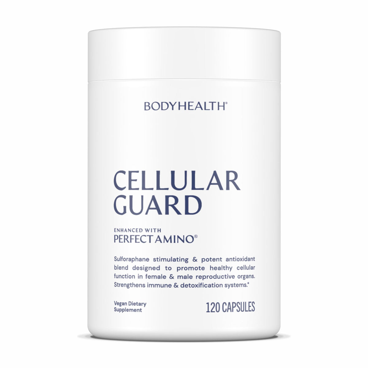 BodyHealth Cellular Guard bottle front showcasing antioxidant support and immune resilience.