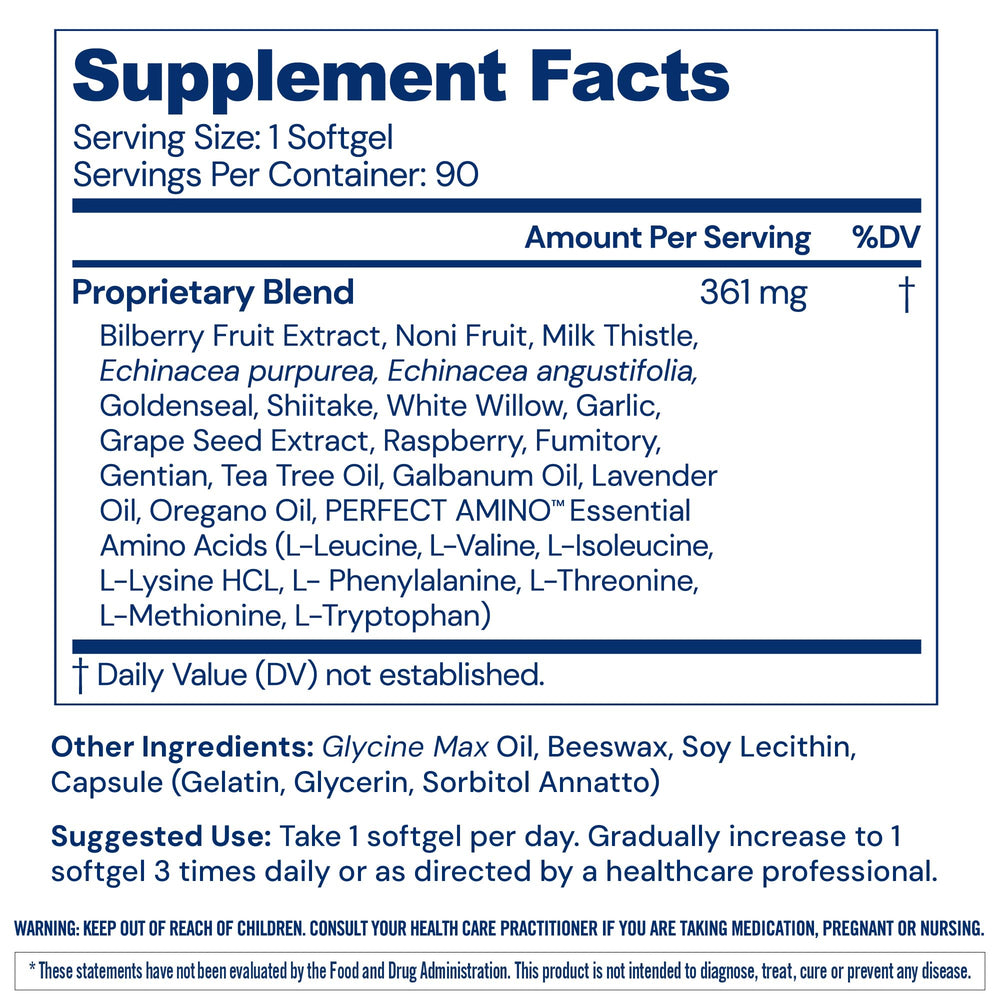 BodyHealth Gut Defense softgels ready for daily use and digestion support