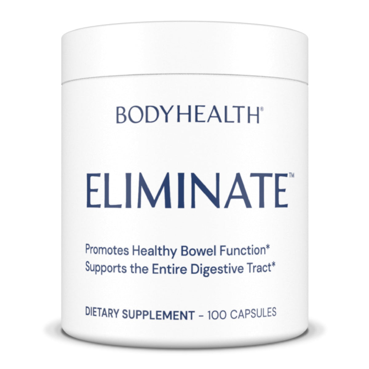 BodyHealth Intestinal Cleanse bottle with pills, gentle overnight support for digestion