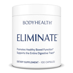 BodyHealth Intestinal Cleanse bottle with pills, gentle overnight support for digestion