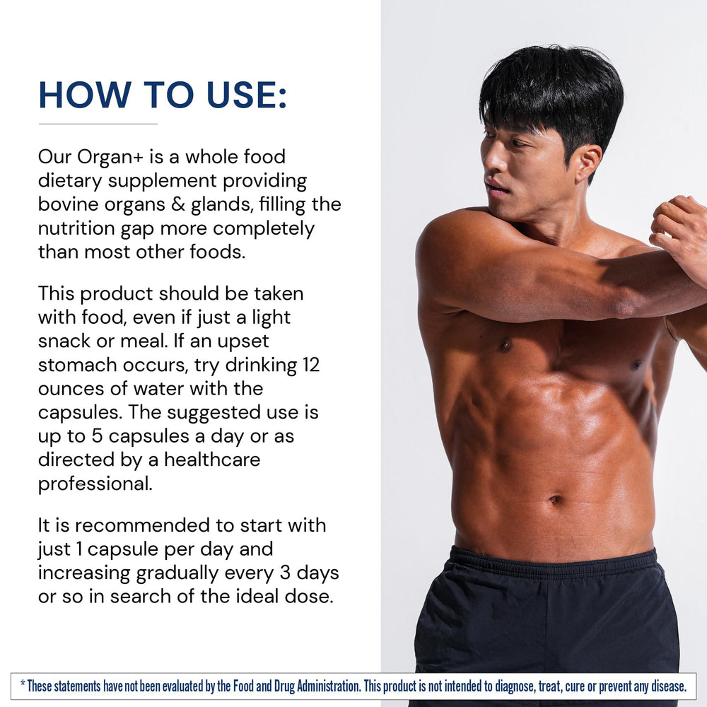 BodyHealth Organ Plus liver and heart components in the blend.