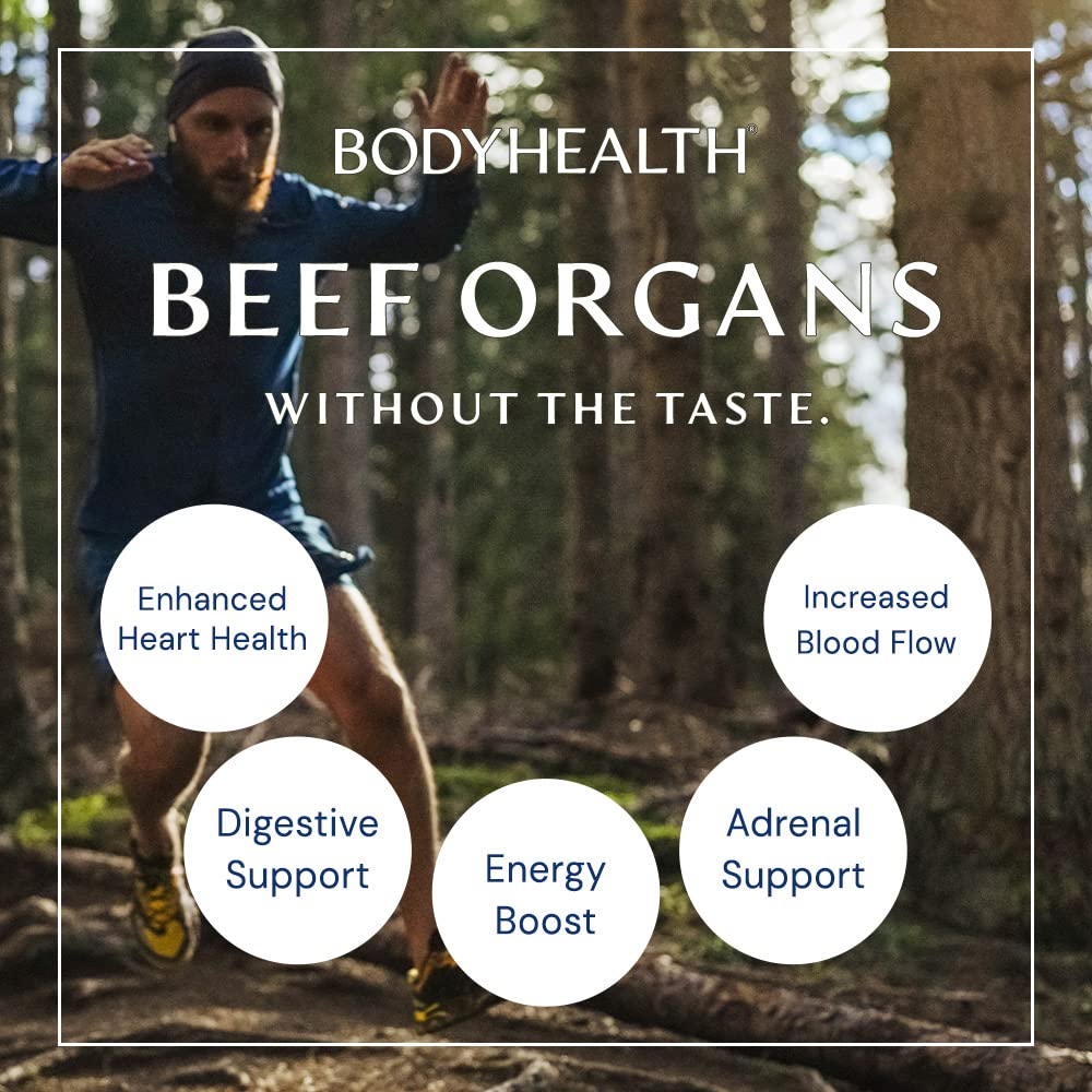 BodyHealth Organ Plus nutrition label detail for informed dietary choices.