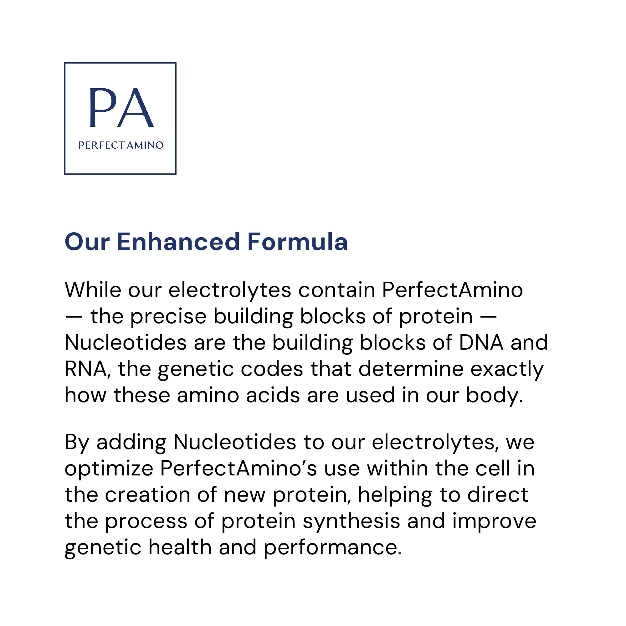 Close-up of BodyHealth PerfectAmino Electrolytes Orange label highlighting sugar-free formula.