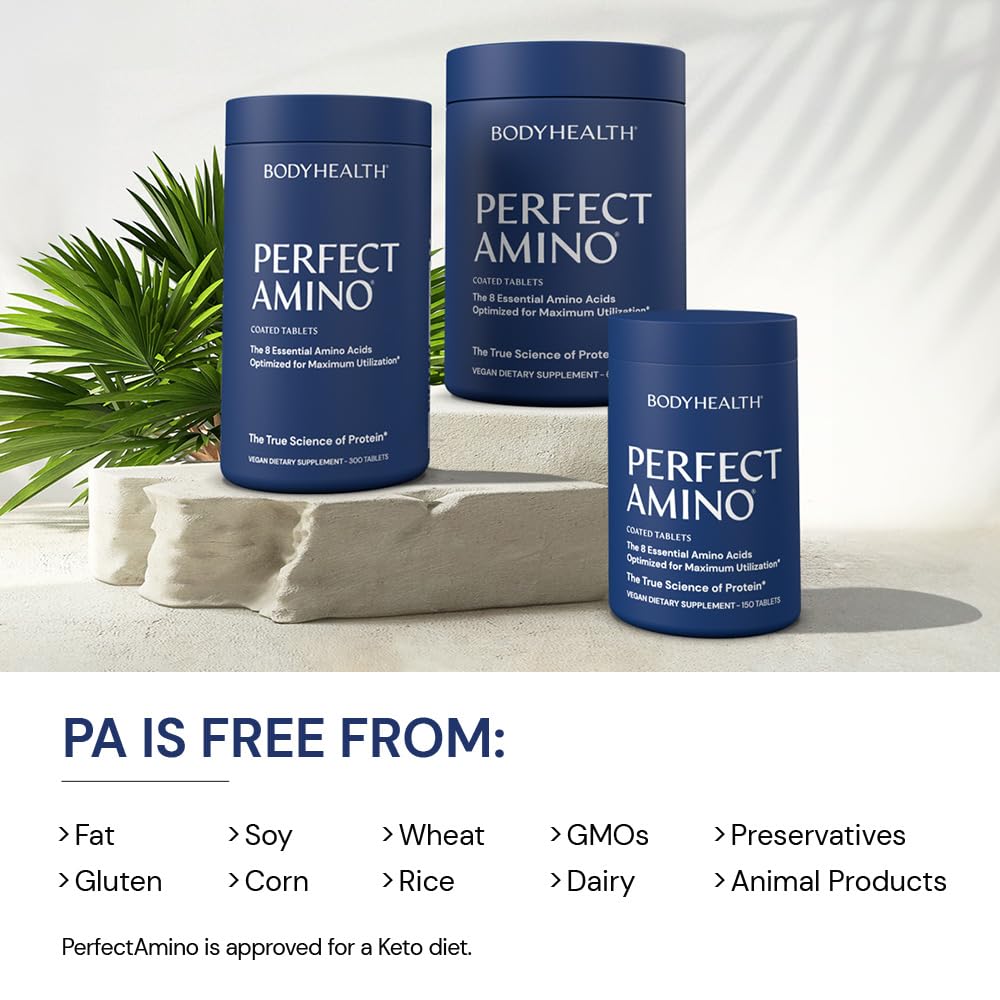 Post-workout recovery moment with PerfectAmino implies smoother soreness management.