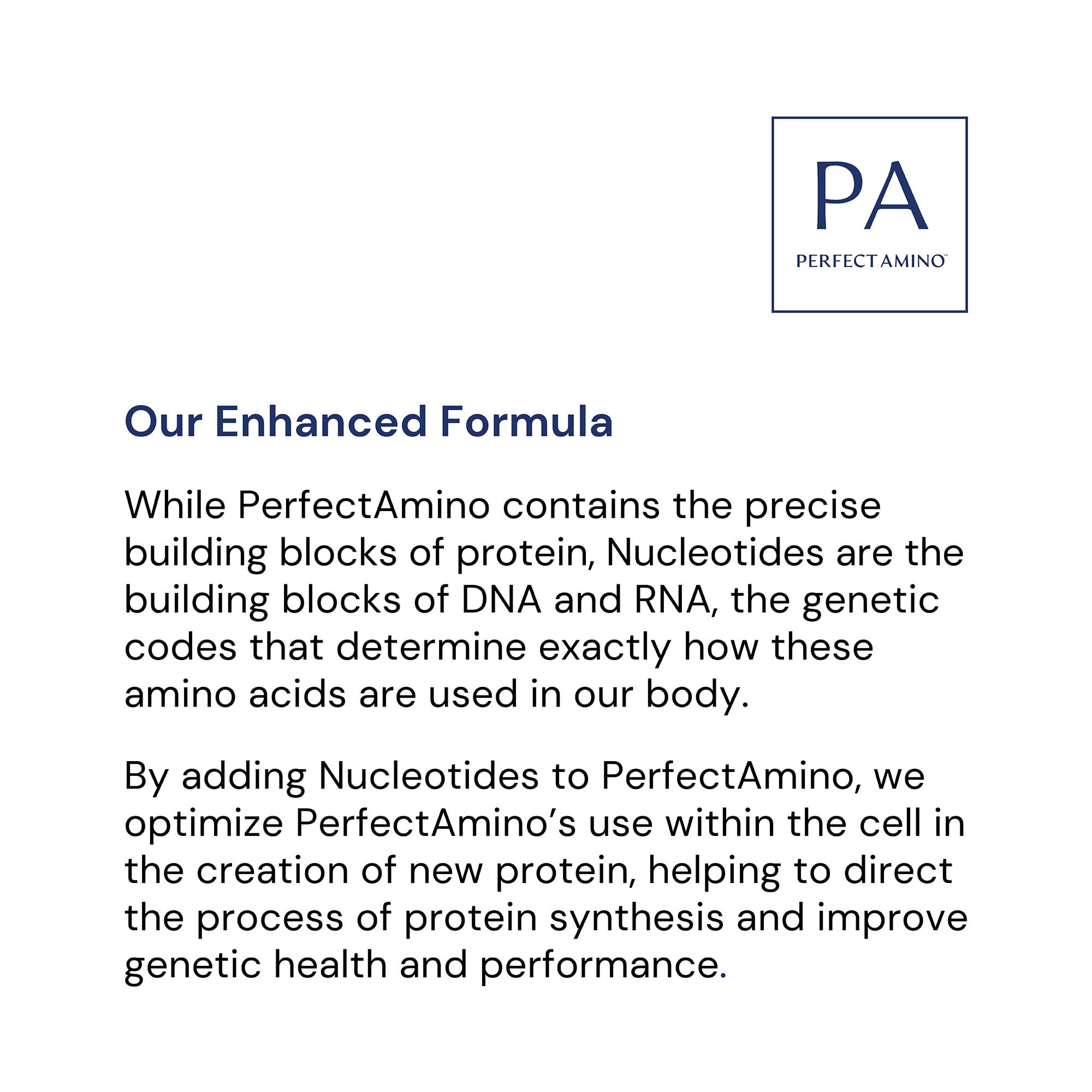 BodyHealth PerfectAmino Vanilla packaging front showing vegan and cGMP facilities.