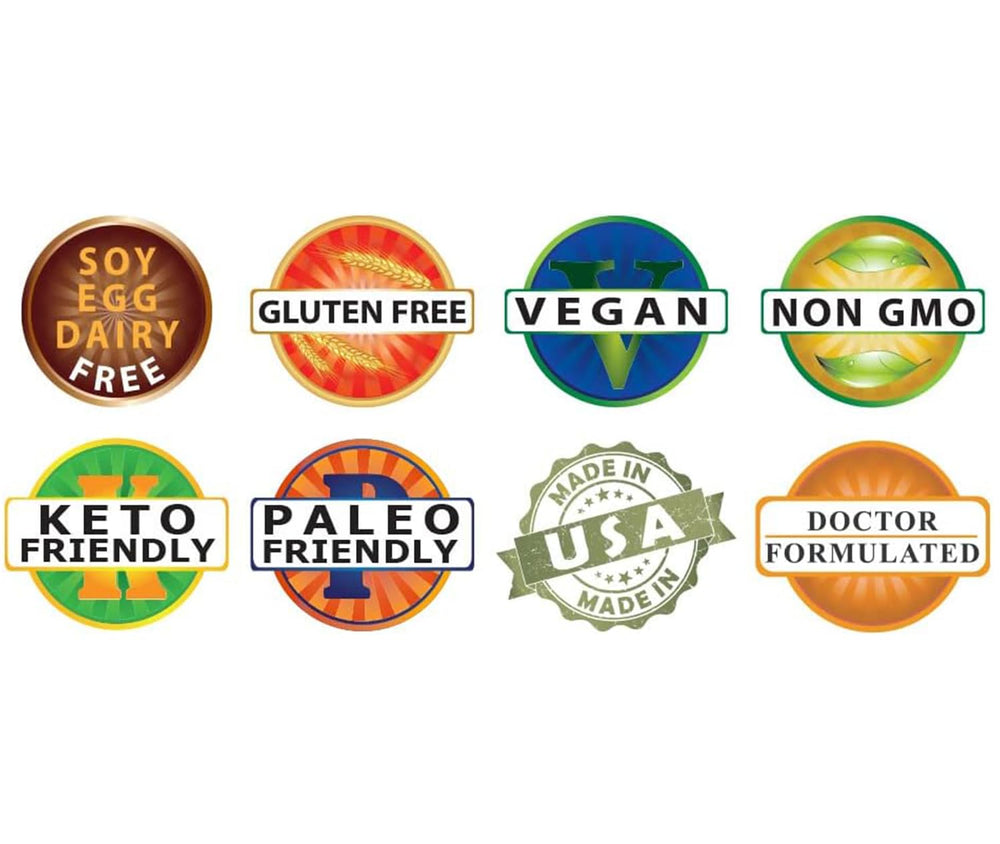 Vegan coating on BodyHealth PerfectAmino signals plant-based, gluten-free convenience.