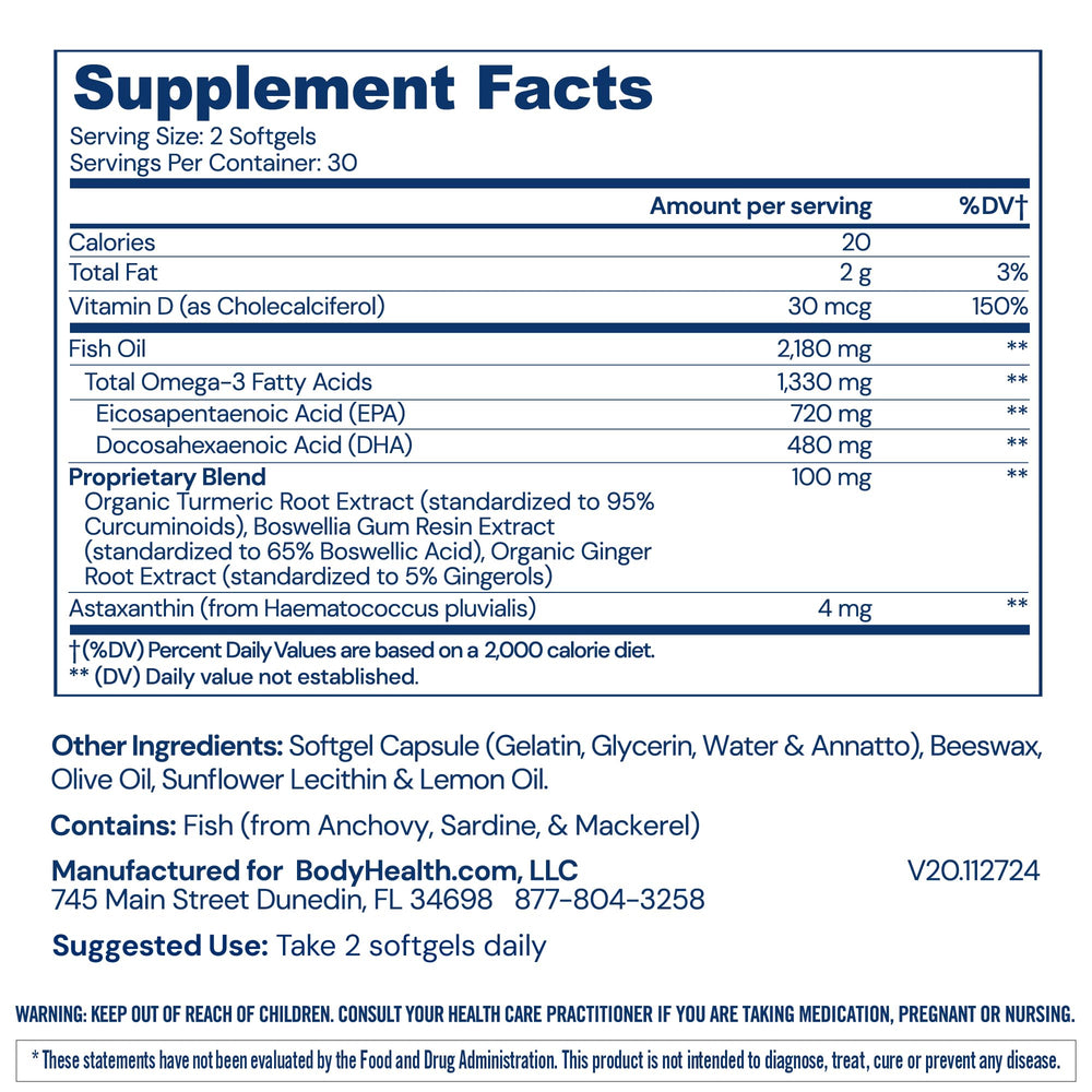 BodyHealth sustainably harvested Arctic Ocean source image highlighting purity.