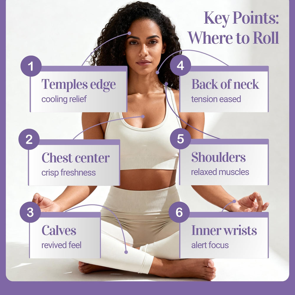 BodyJ4You 10ml travel size roll-on for on-the-go calm.