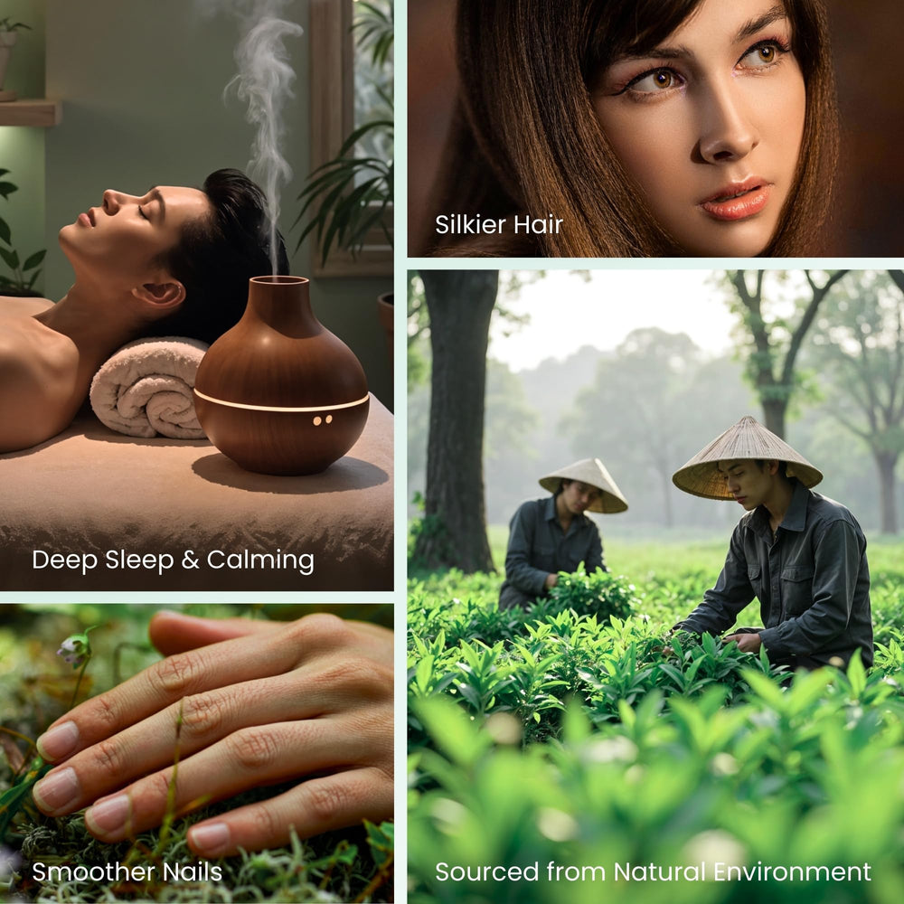 BodyJ4You Tea Tree Oil supports scalp refresh and hair balance