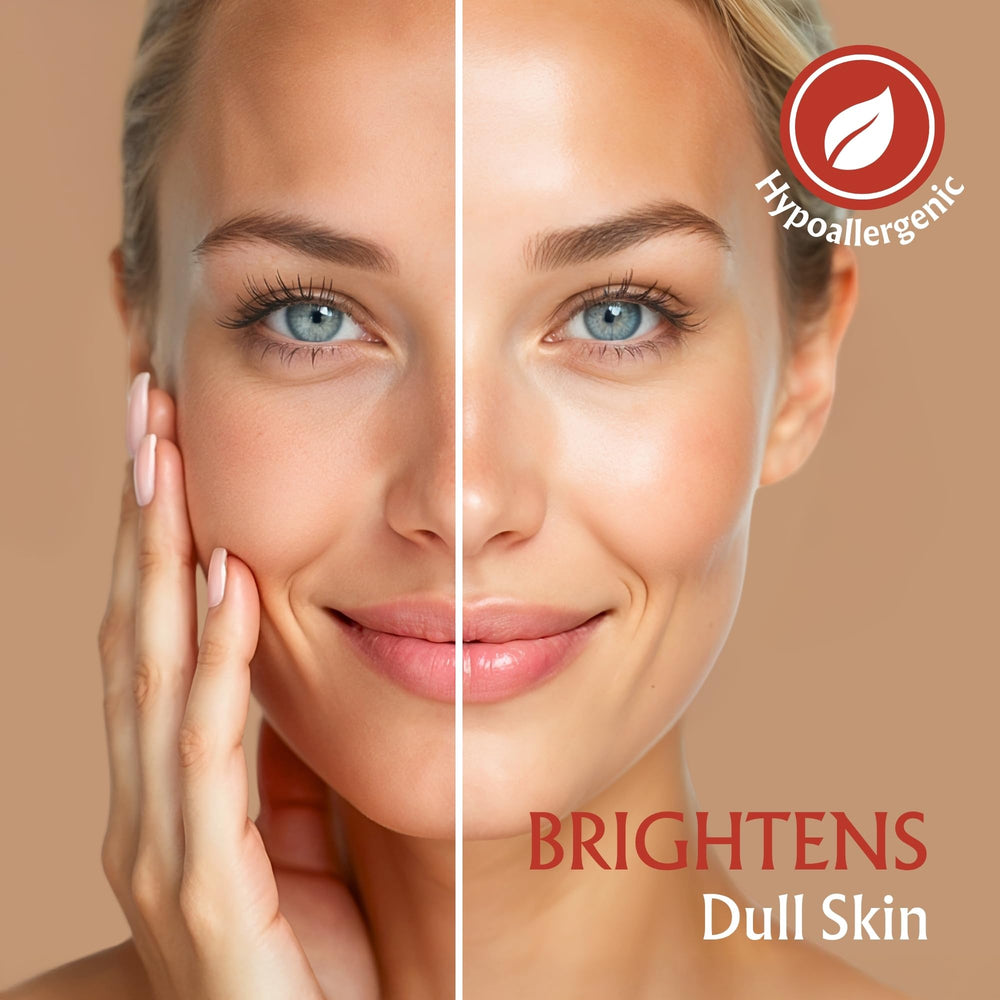 BodyJ4You Rosehip Oil Hair Shine after application for healthier-looking strands.