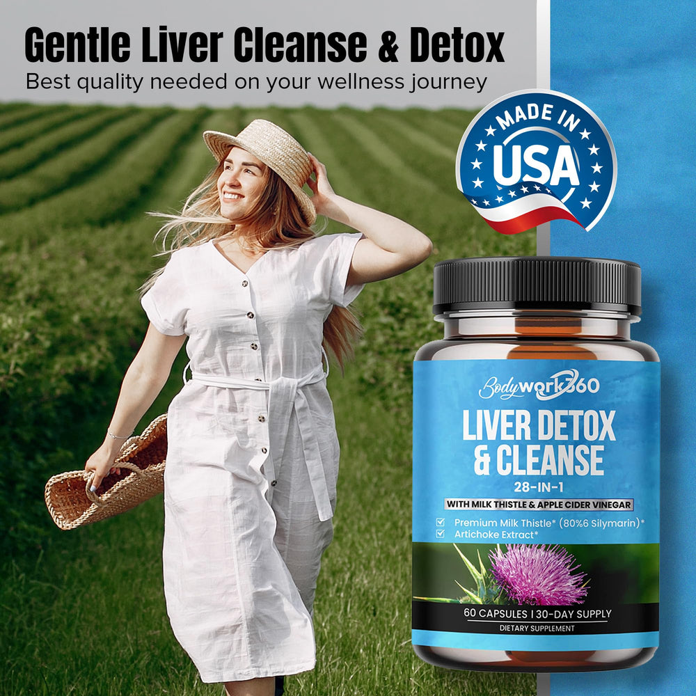 Bodywork360 Artichoke Extract capsule close-up emphasizing gut health and cleansing.