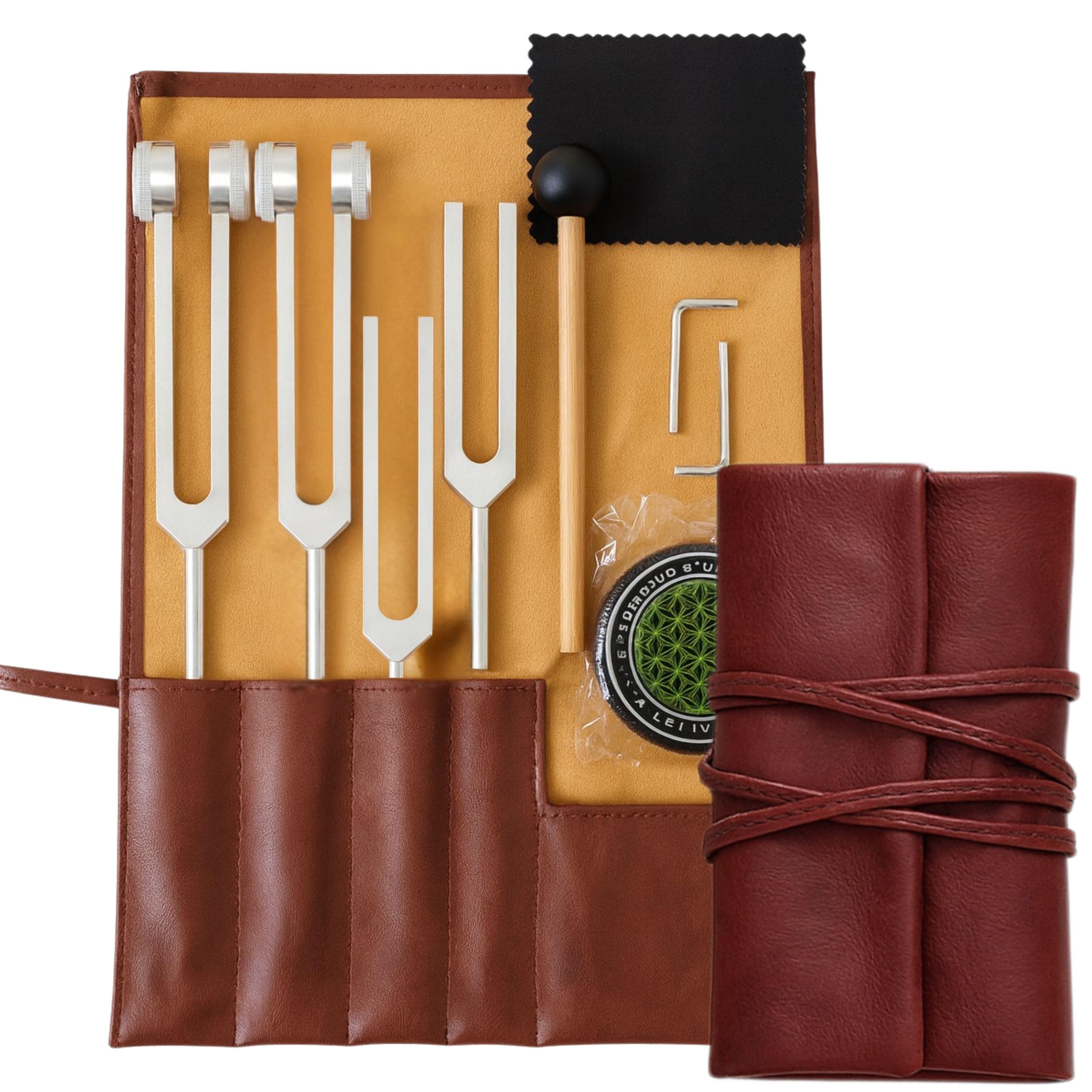 BOGAZNET 128Hz tuning fork close-up for balanced vibration and energy work