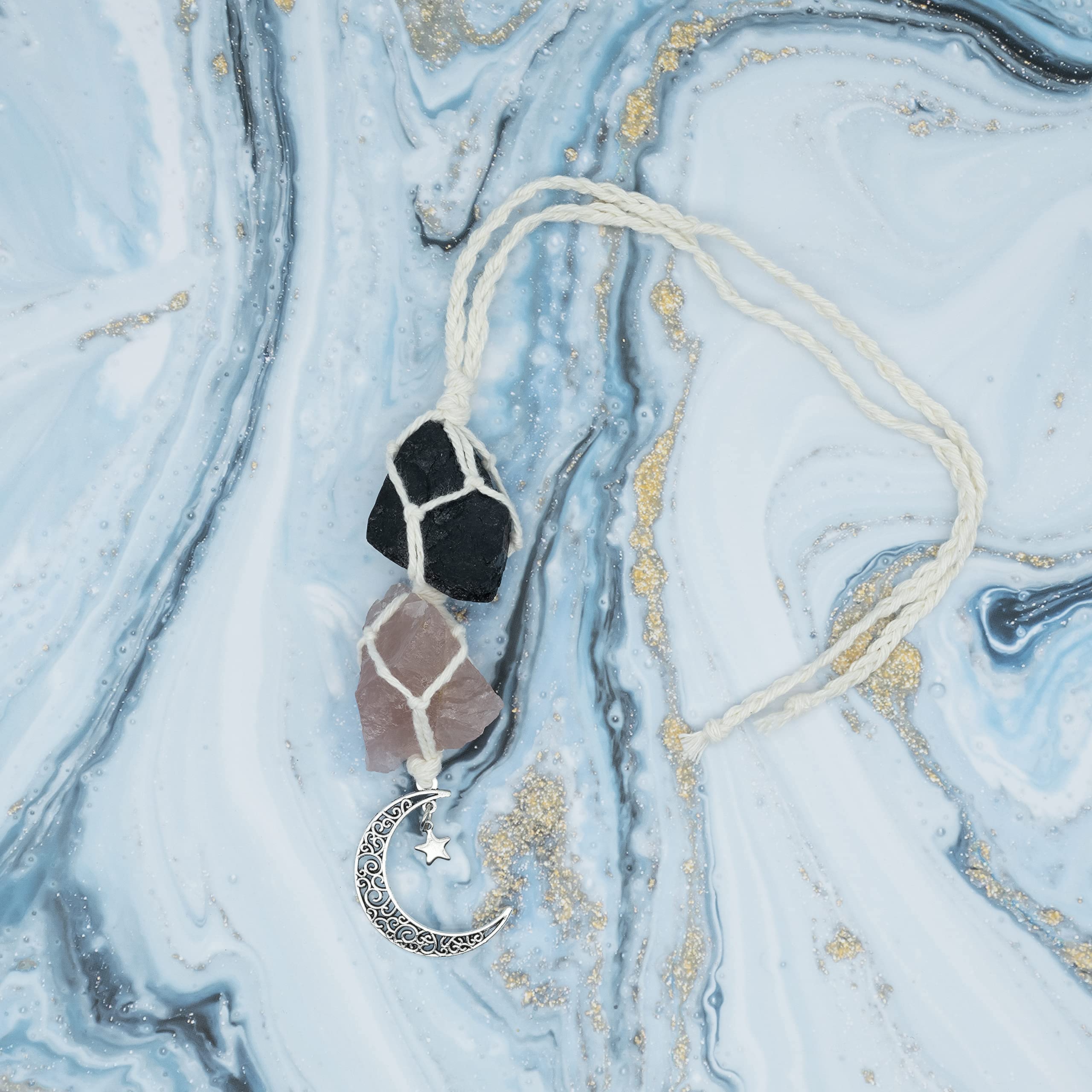 Gift-ready crystal charm by Boho Garden for energy and style