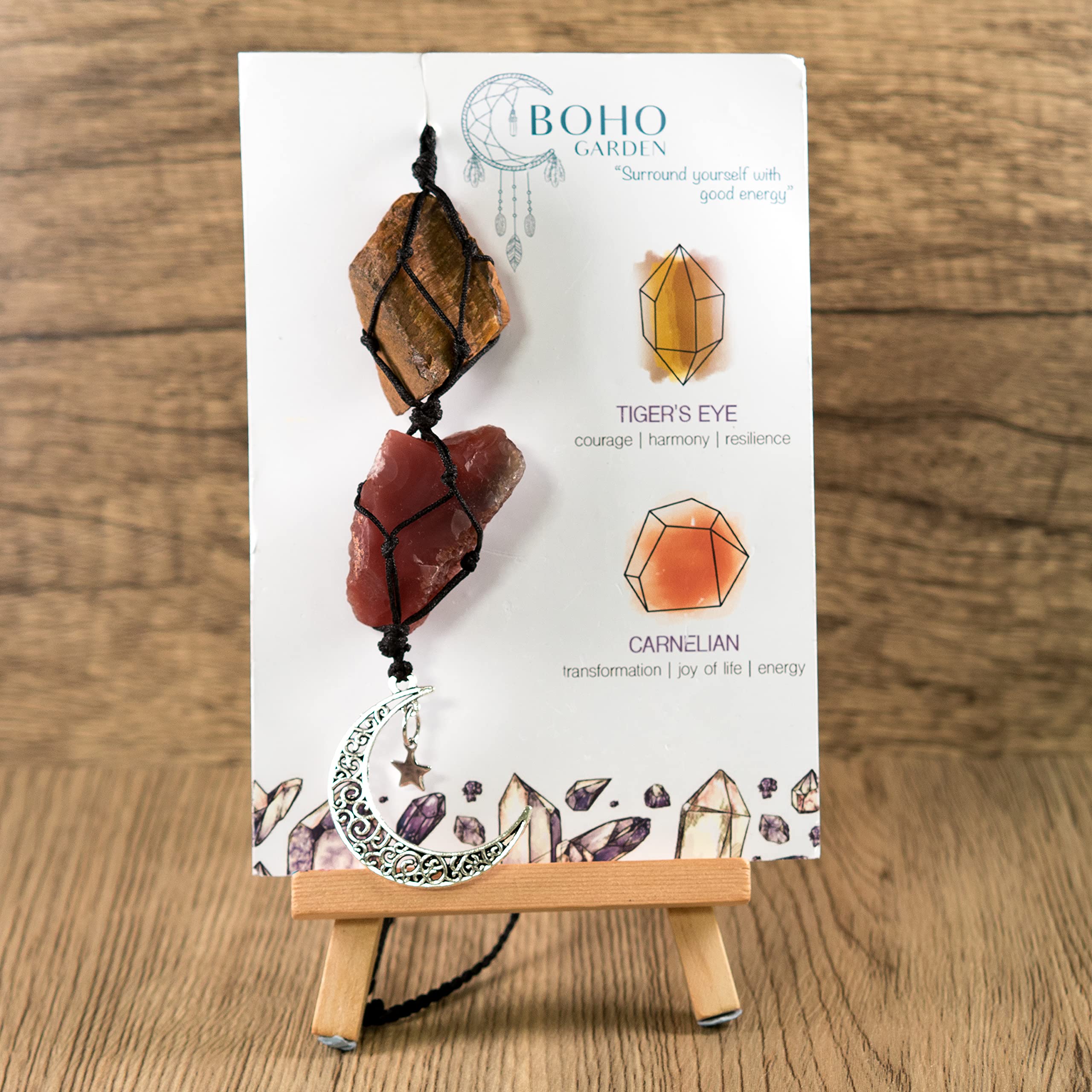 BOHO GARDEN crystal charm decor for home or office spaces