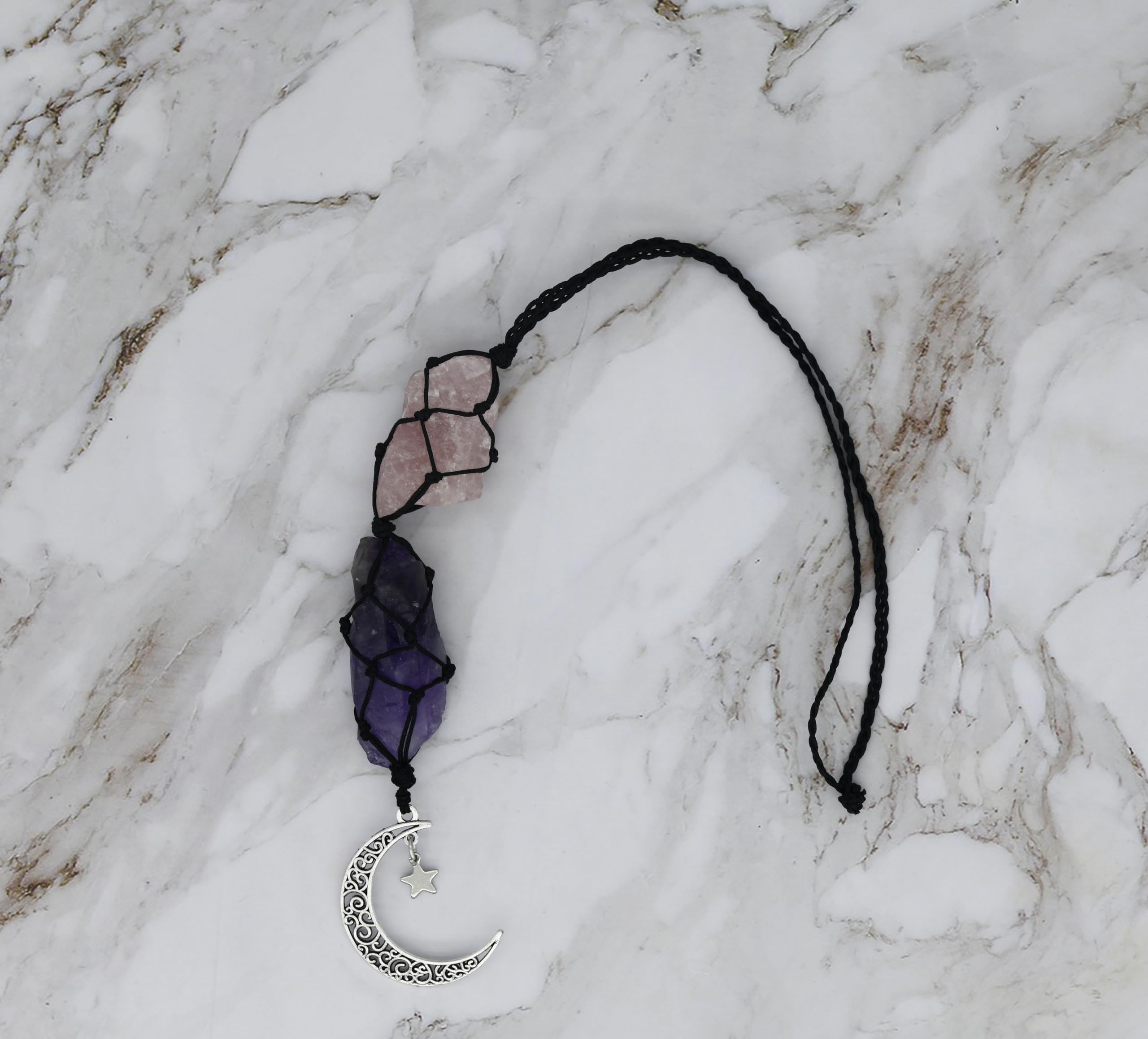 BOHO GARDEN Crystal car accessory for protection and balanced mood on the road
