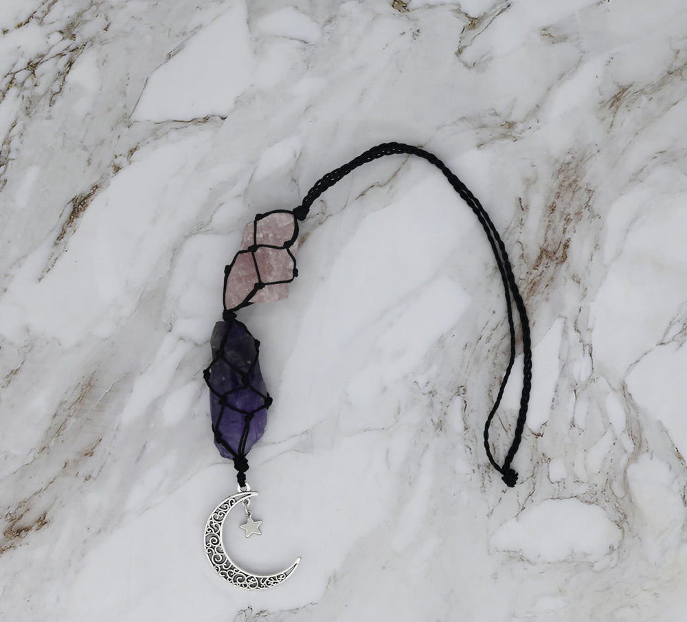 BOHO GARDEN Crystal car accessory for protection and balanced mood on the road